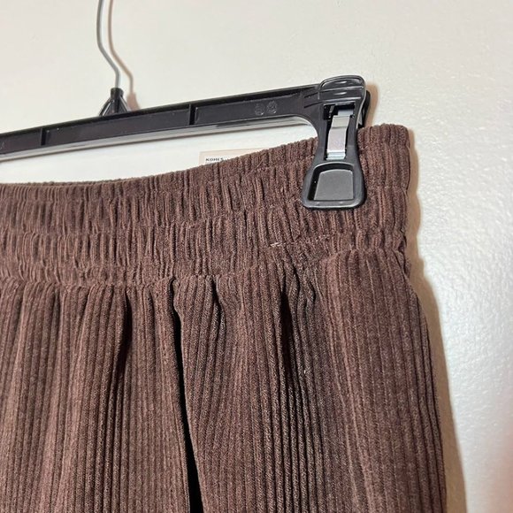 SO Goods For Life Womens Brown Corduroy High Rise Wide Leg Pants XS - Picture 2 of 16